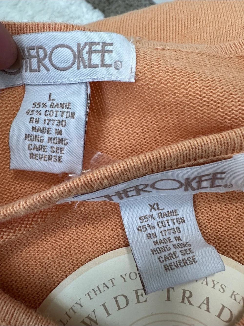🥕 Bundle of 5 Cherokee Cardigan Sweater Sets Size L/XL